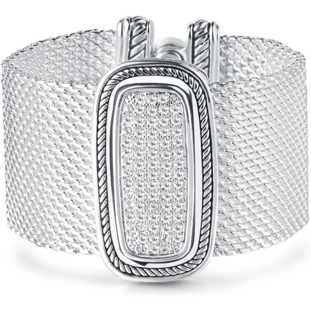 Austrian Pave Crystals designer Inspired personality Bracelets alloy bangle jewe